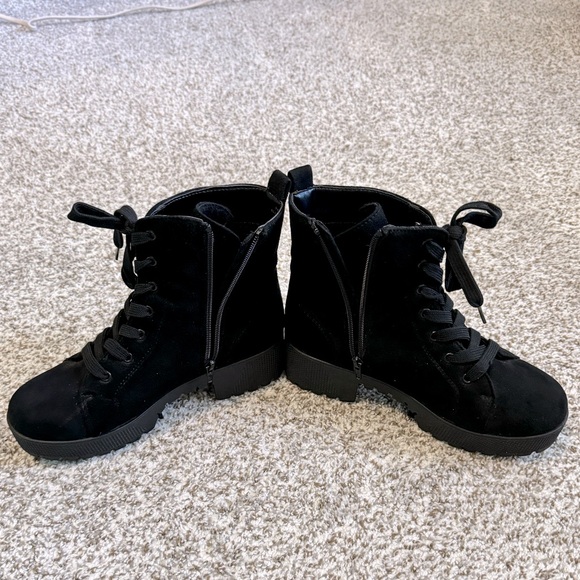 Platform combat Boots - Picture 3 of 4